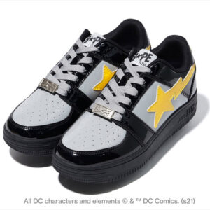 【 BAPE X DC 】BATMAN BAPE STA LOW-BLACK