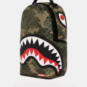 BAPE PATTERN OVER CAMO BACKPACK