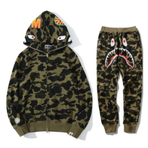 Bape Camouflage Track Suit Green CAMO